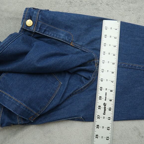 J. Crew Jeans Women's Size 30 Blue Mid-Rise High-Heel Flare Denim 31" Inseam - Picture 6 of 16